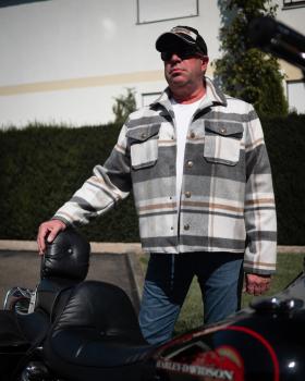 Fadenkäfer Papierschnittmuster Hemdjacke Flo Herren